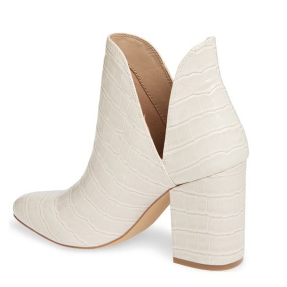 STEVE MADDEN Leather Ankle Booties - Picture 2 of 3